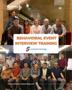 Sintesa resourcing - Training BEI PT. Supreme Energy