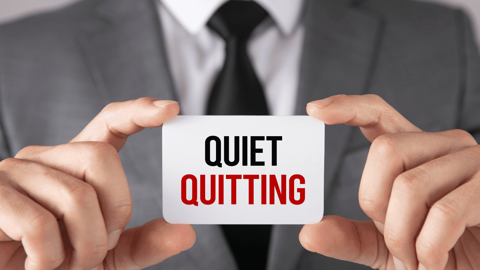 Quiet Quitting - Sintesa Resourcing Konsultan HR Terbaik